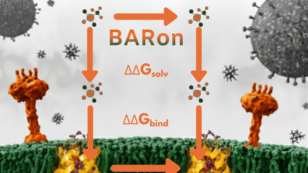 BARon 자유 에너지 계산 열역학 사이클