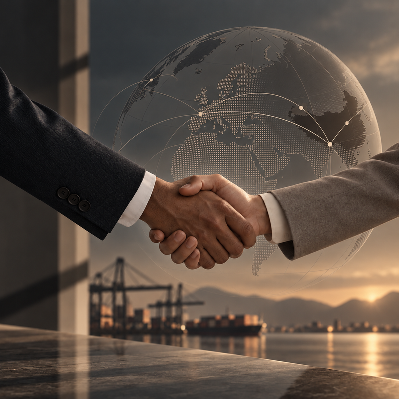 International B2B sourcing and supply chain