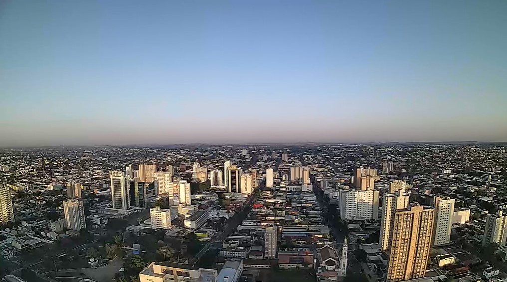 Campo Grande nesta manhã de sexta-feira