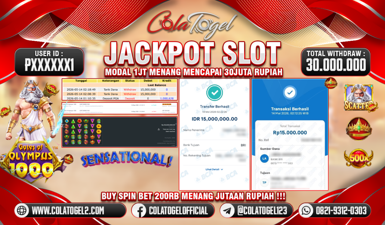 JACKPOT SLOT GACOR!!