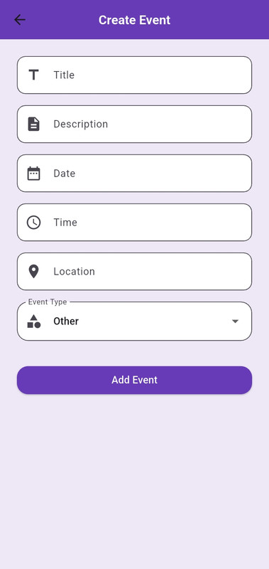 Create Event