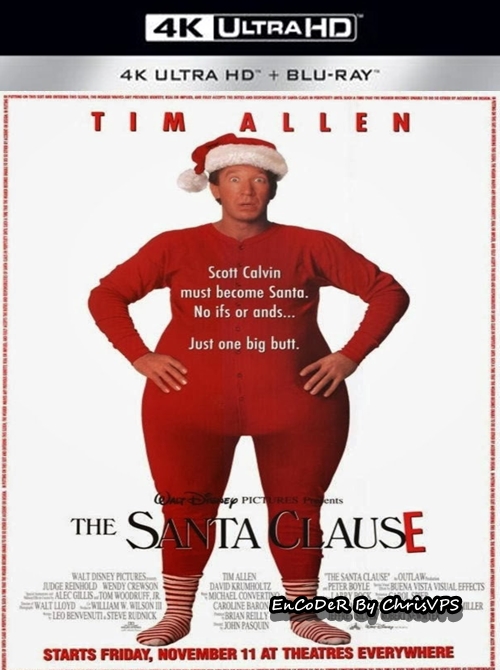 Śnięty Mikołaj / The Santa Clause (1994) Hybrid.HDR.DoVi.2160p.AI.60Fps.BluRay.DTS.HD.MA.AC3-ChrisVPS / DUBBING iNAPISY