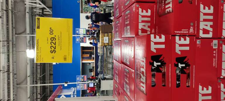 Sam's club: 18 de Tecate cuemanco cdmx 
