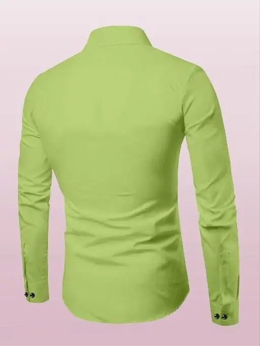 Men's Shirt Solid Color 9 (R308)