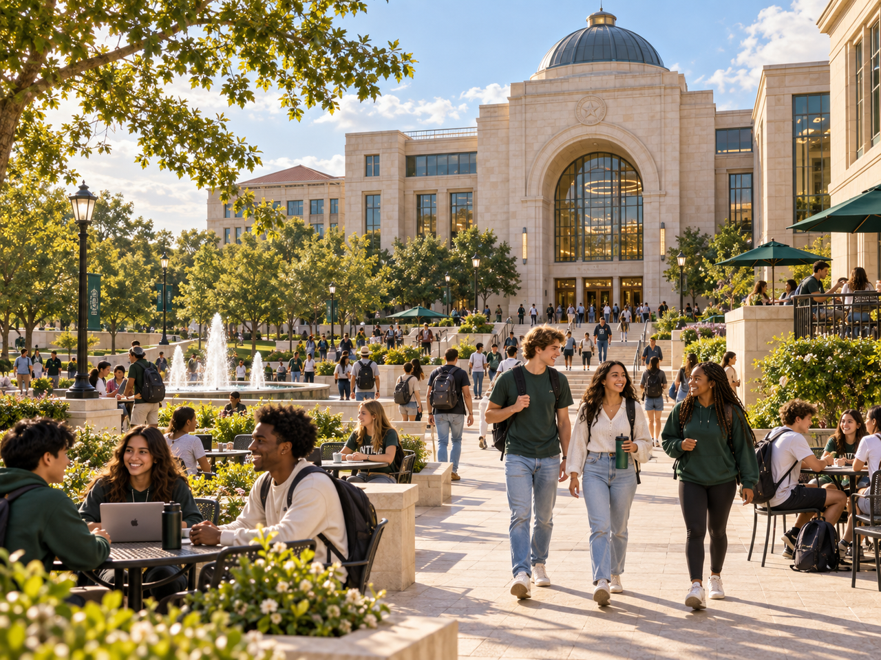 Students at the NTMU Student Union