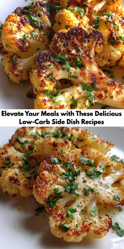 31 Elevate Your Meals with These Delicious Low Carb Side Dish Recipes
