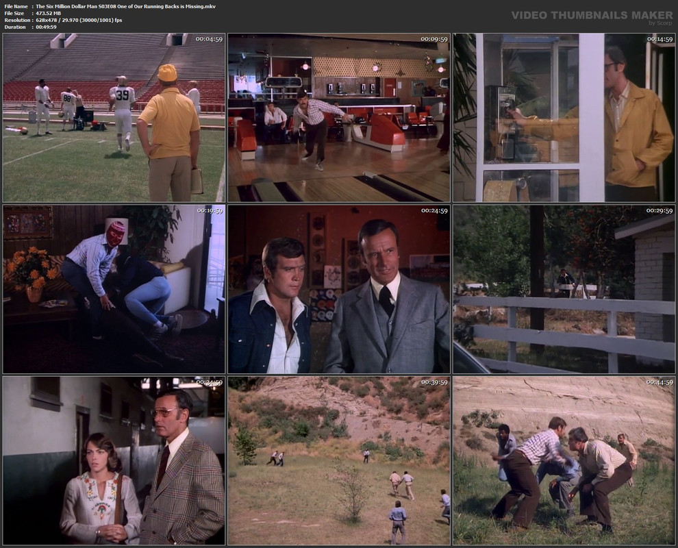 The Six Million Dollar Man S03E08 One of Our Running Backs is Missing.mkv
