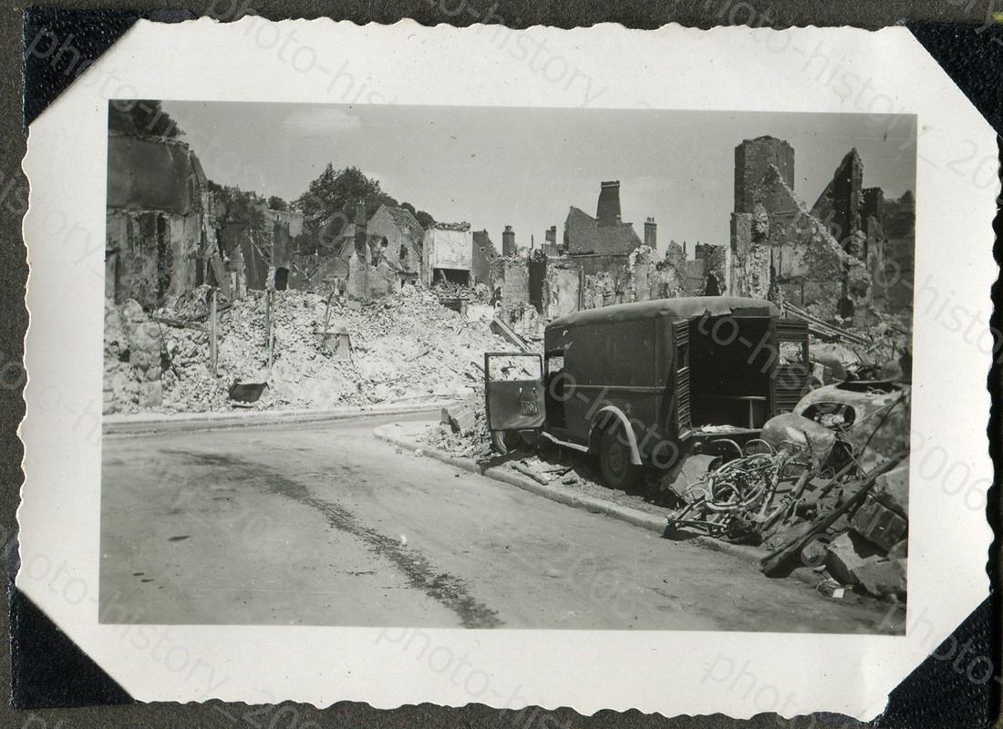 Foto Frankreich GIEN an der Loire - zerstörte St