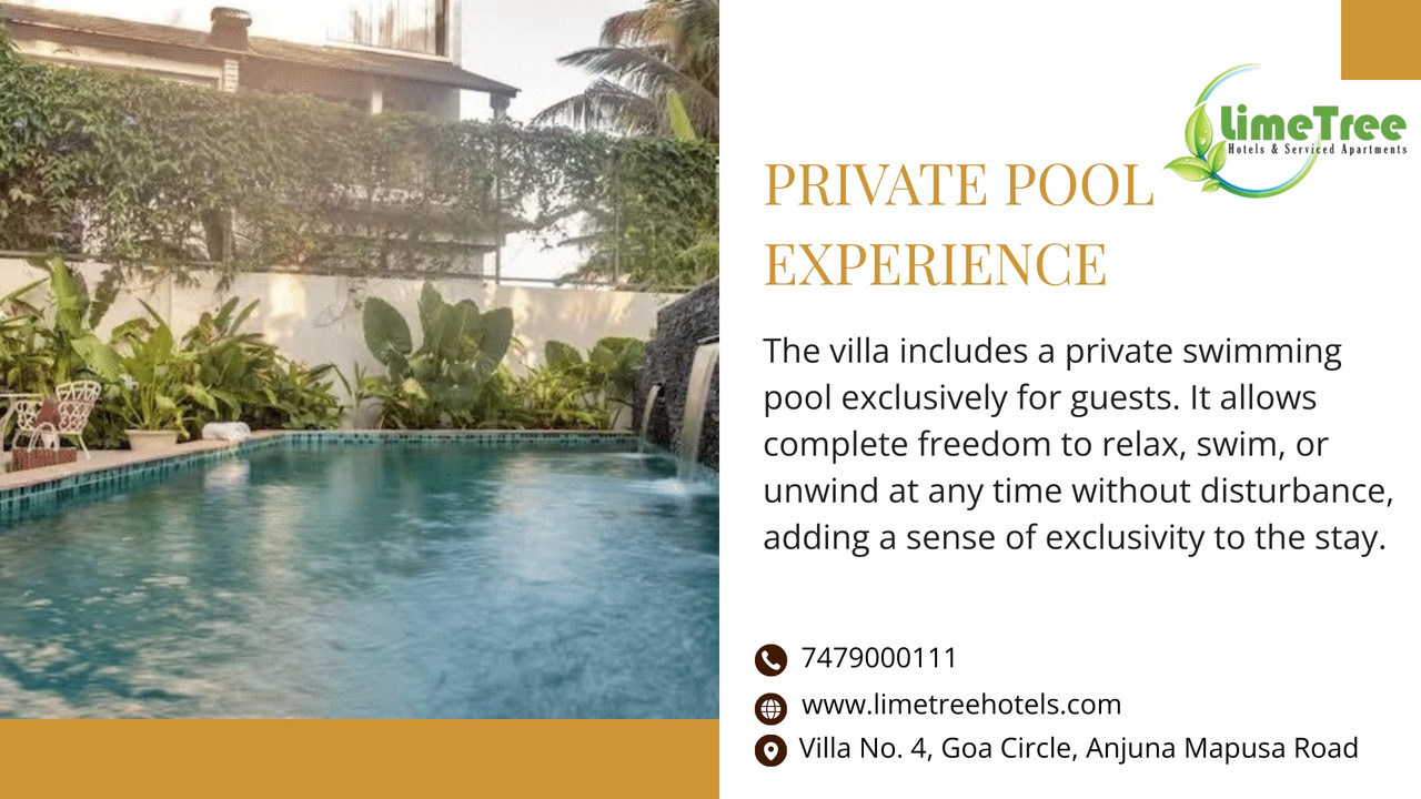 A peaceful private villa in Anjuna and a relaxed beachside stay