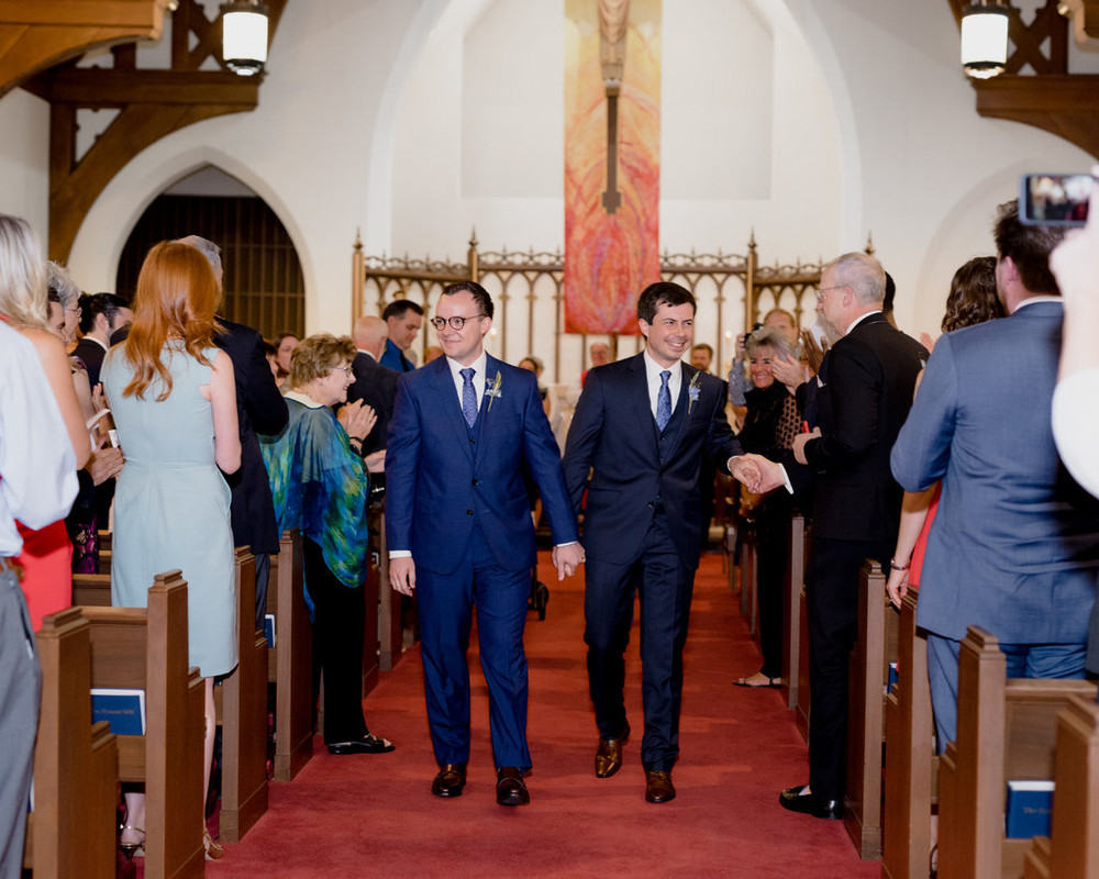 Pete Buttigieg weds with Chasten Buttigieg