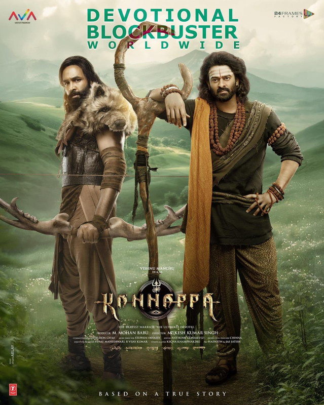 Kannappa (2025) Hindi PREHD H264 AAC 1080p 720p 480p HC ESub