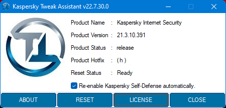 Kaspersky Tweak Assistant v22.7.30.0 Kaspersky Tweak Assistant v22.7.30.0