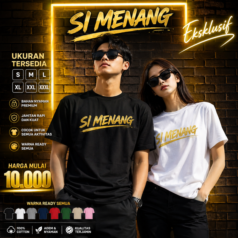 Kaos SI MENANG