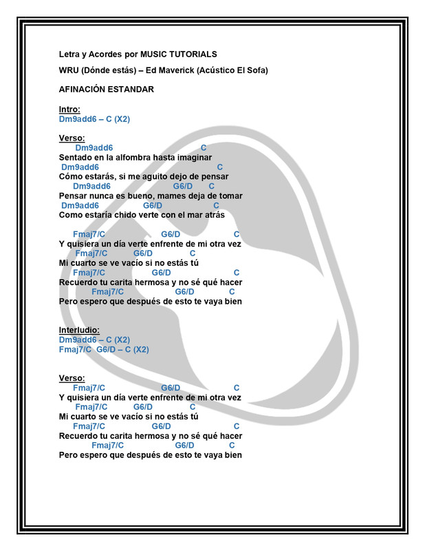 WRU-Ed-Maverick-D-nde-Est-s-Letra-y-Acordes-by-MUSICTUTORIALS-page-0001