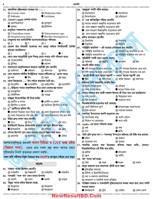 GST Admission A unit Question Solution 2023