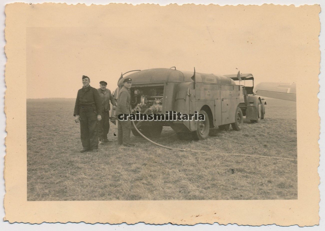Orig. Foto Traktor Schlepper m. Sonderanhänger 4