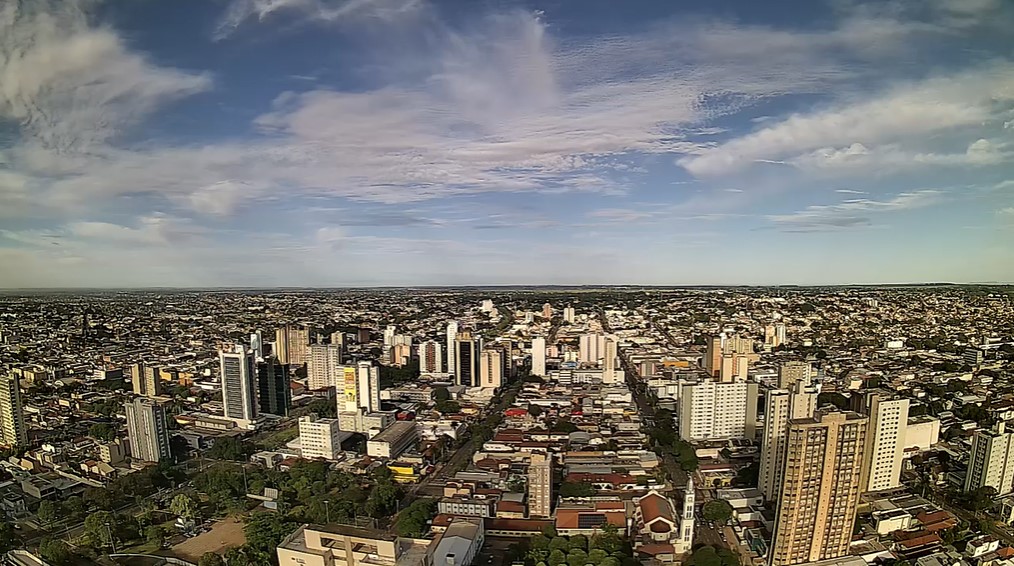 Campo Grande nesta manhã de sexta-feira
