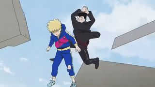 Ryo Shimazaki and Teruki Hanazawa - Mob Psycho 100