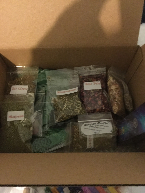 wiccan starter altar set