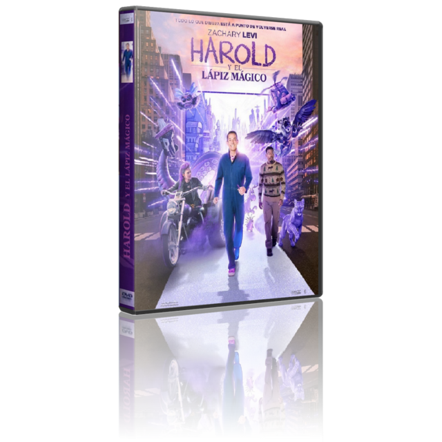 Portada - Harold y el Lápiz Mágico [DVD9 Full][Pal][Cast/Ing/Fra/Por/Cat][Sub:Varios][Fantástico][2024]