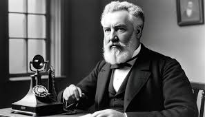 Primeiro telefone de Alexander Graham Bell Primeiro telefone inventado por Alexander Graham Bell