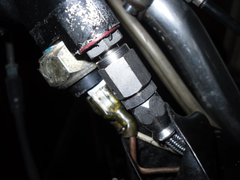 Braided brake hose for '75 MKIII Braided brake hose for '75 MKIII