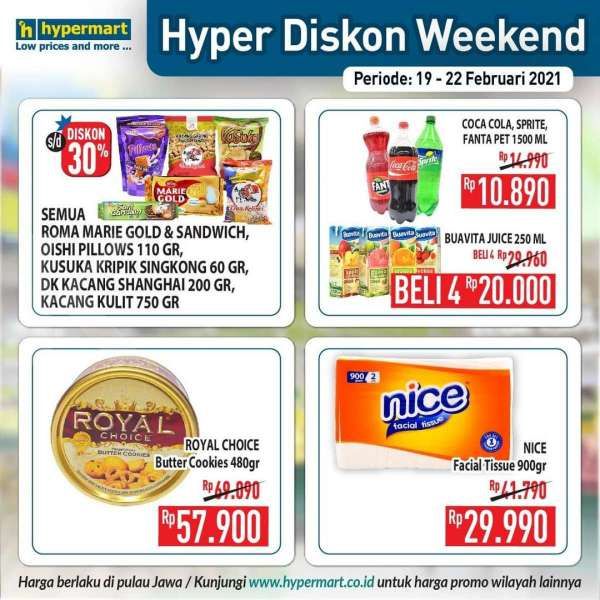 Katalog Promo Hypermart 19-22 Februari 2021