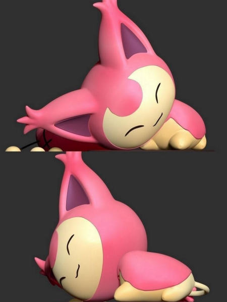 Skitty – Pokemon Fanart – 3D Print Model