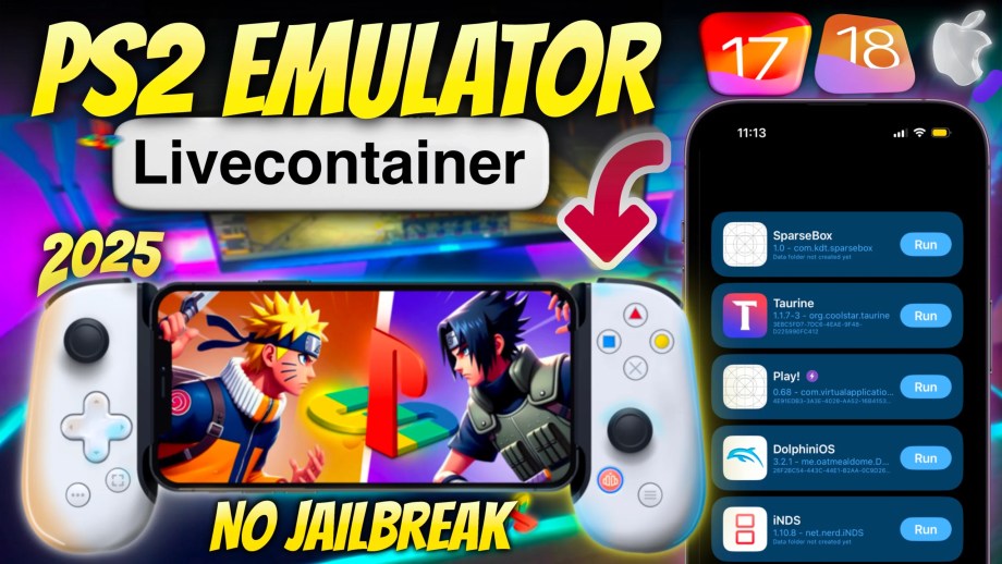 How to Play PS2 on iPhone with LiveContainer — No Jailbreak 2026