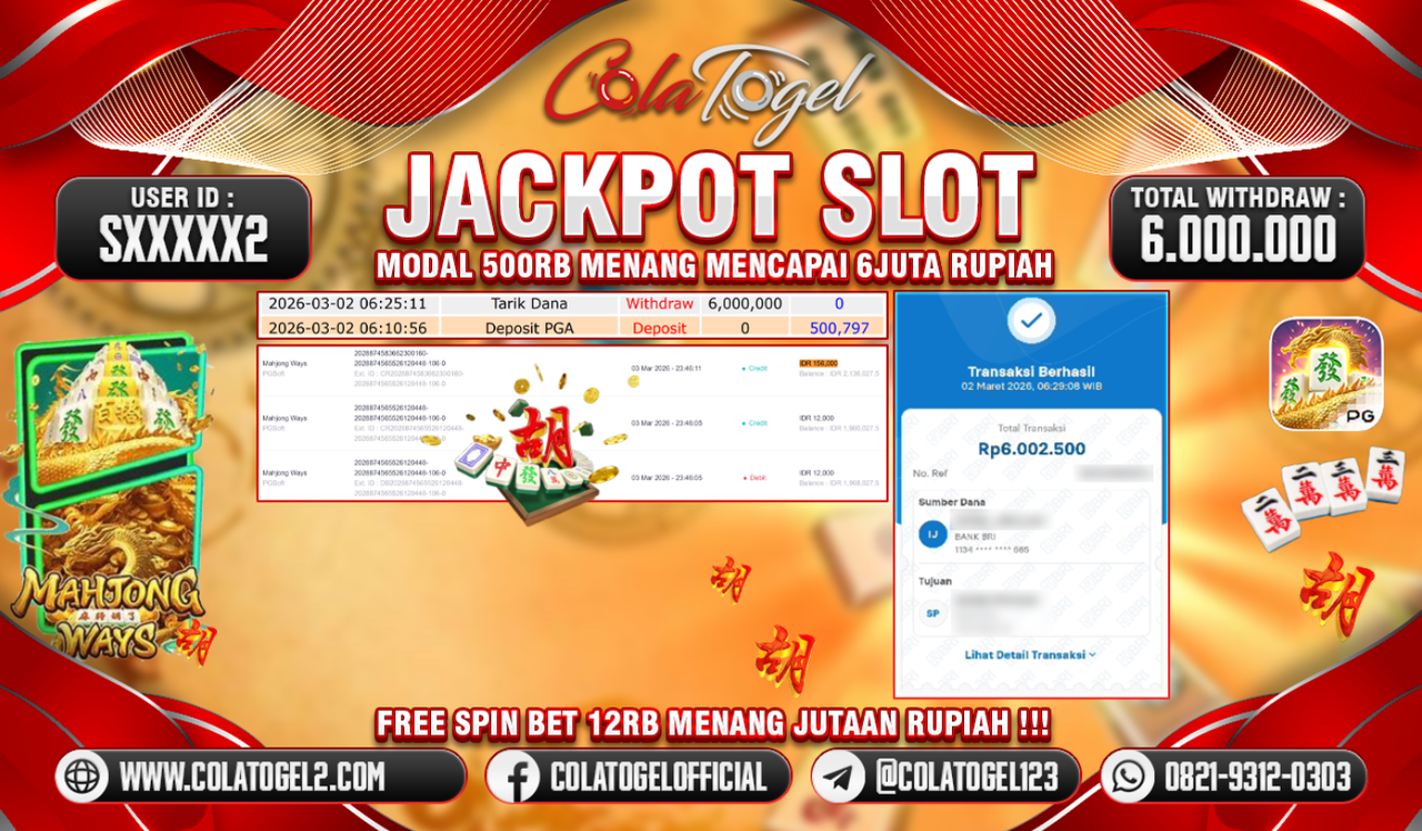 JACKPOT SLOT GACORR!!