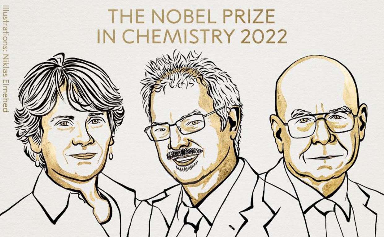 Premio Nobel de Química 2022 reconoce desarrollo de química click y bioortogonal