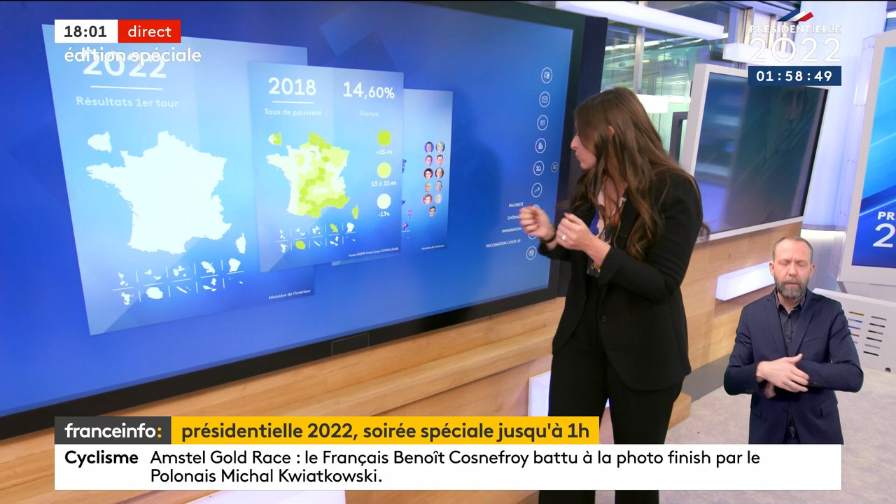 Emission spéciale Premier tour de l'élection présidentielle 2022_04_10_17_00_00.ts_snapshot_00.03.43