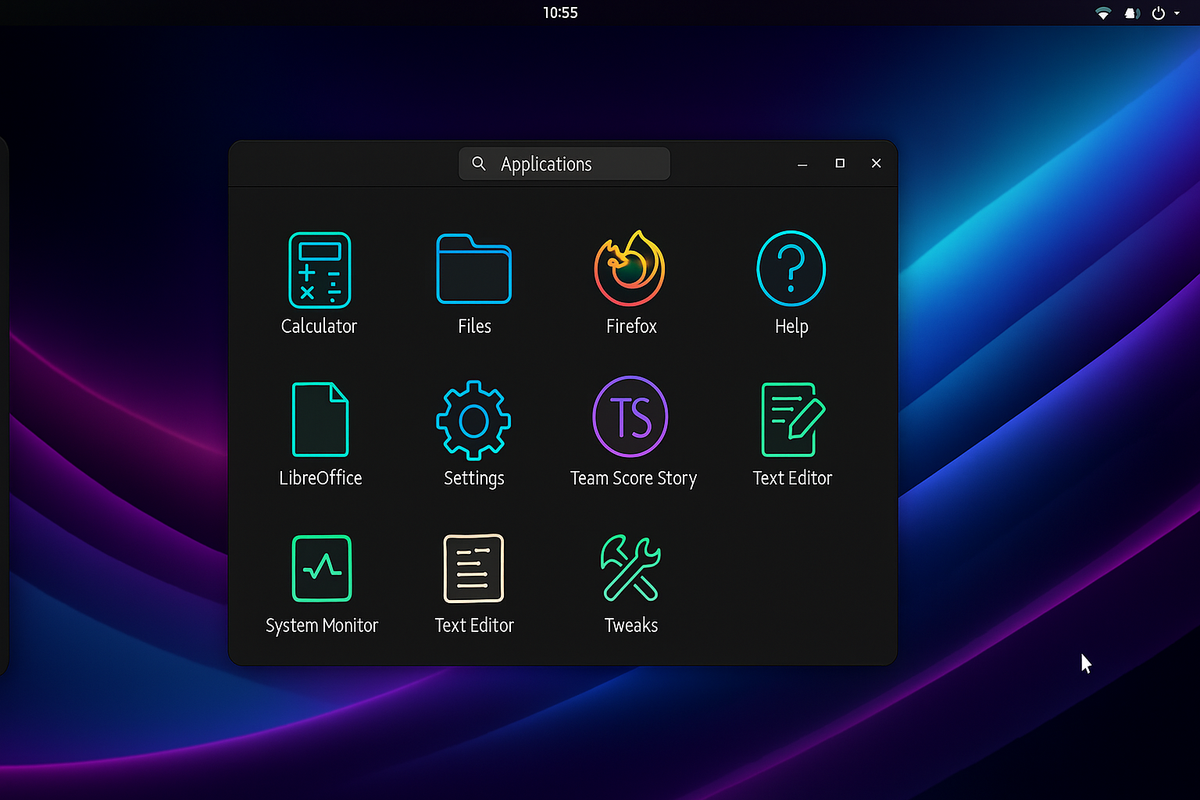 ⭐ Transforme Seu GNOME em uma Obra-Prima: Team Score Story, o Rival do KDE Plasma na Personalização