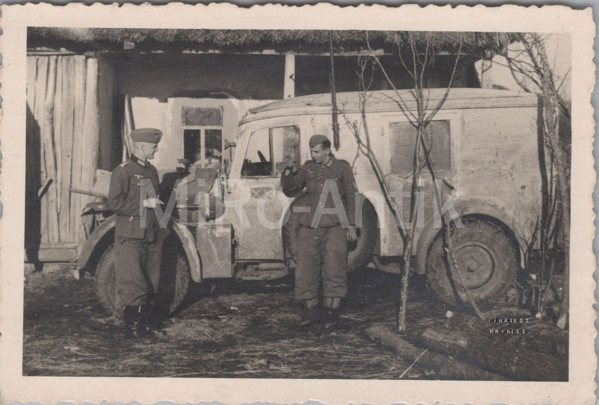 Foto, Wk2, Pkw mit Notek Scheinwerfer in Shadenowka 8. A.R (1)