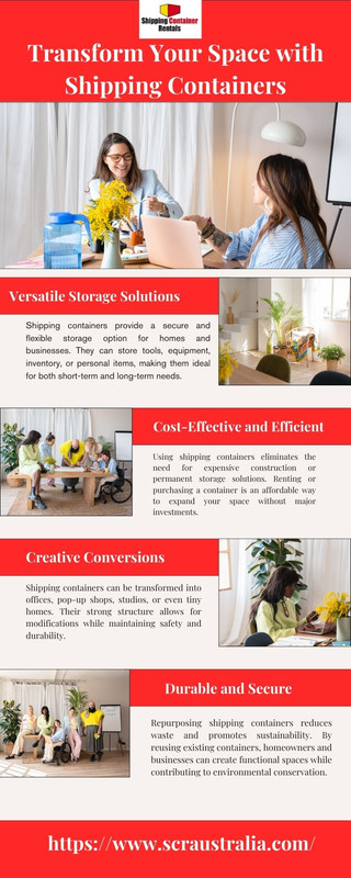 Transform Your Space with Shipping Containers