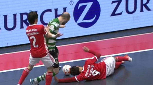 FUTSAL: SPORTING DERROTA BENFICA E ASCENDE À LIDERANÇA ISOLADA DA LIGA