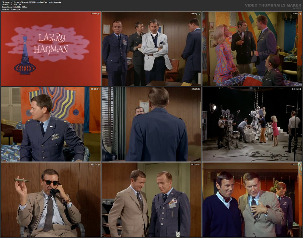 I Dream of Jeannie S03E07 Everybody's a Movie Star.mkv