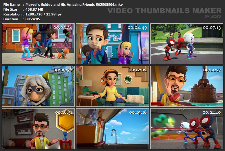 Marvel's Spidey and His Amazing Friends S02E05E06.mkv