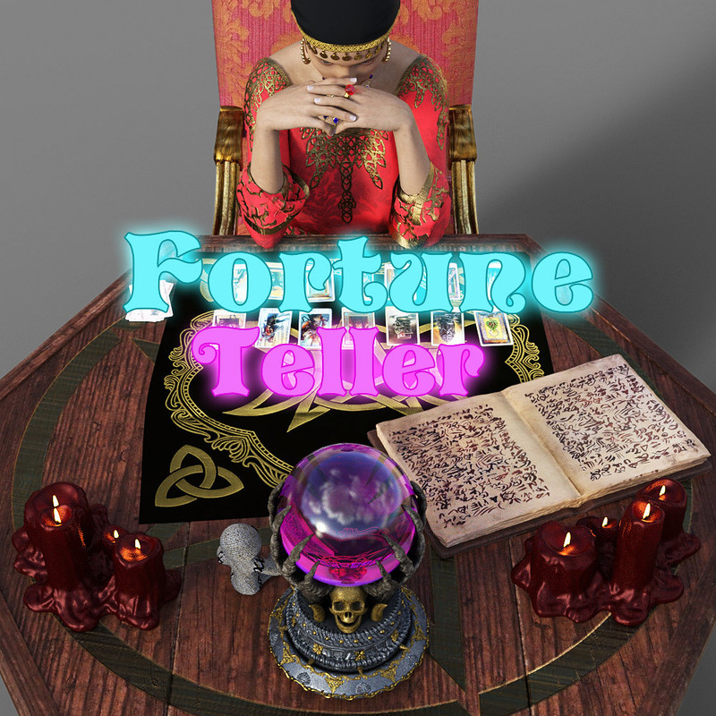 Fortune Teller For G8F 2024 Free Daz 3D Models