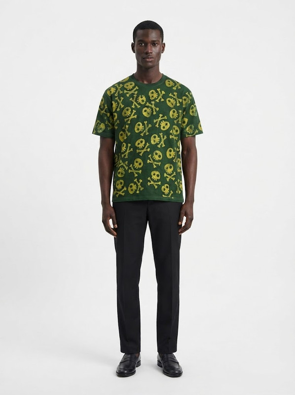 Green Skull T-Shirt — model 3