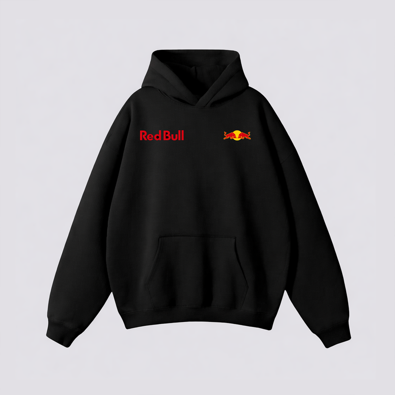 Red Bull Inspired Sweatshirt – Printed Hoodie