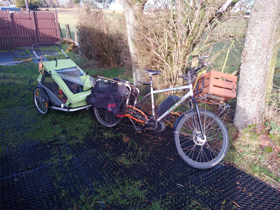 Tesco bike trailer 2025