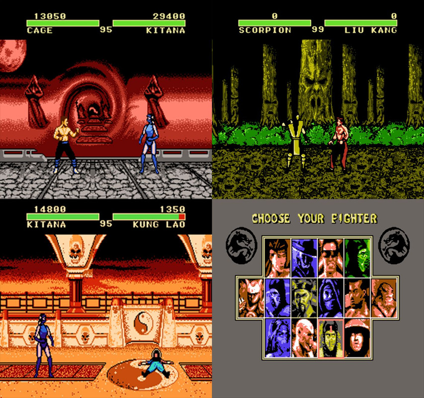 cover NES Mortal Kombat 2 Special