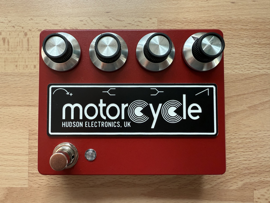 All gone…Hudson Motorcycle (Strymon Deco, Mini Switch, T-Rex Pedalboard ...