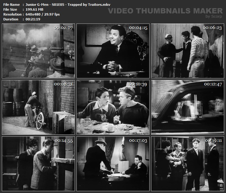 Junior G-Men - S01E05 - Trapped by Traitors.mkv