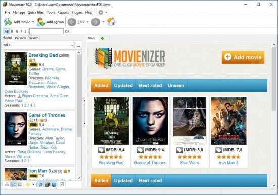 Movienizer v10.2 Build 602