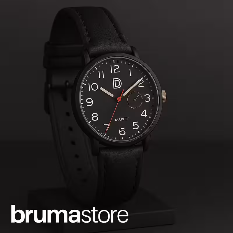 Reloj elegante de acero