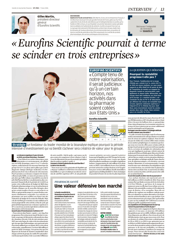 Investir 7 Mars 2026