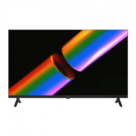 Televisor JVC de 40 pulgadas QLED FHD con sistema Google TV y diseño sin marcos
