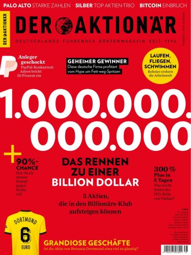 Cover: Der Aktionär Finanzmagazin No 35 vom 25  August 2023